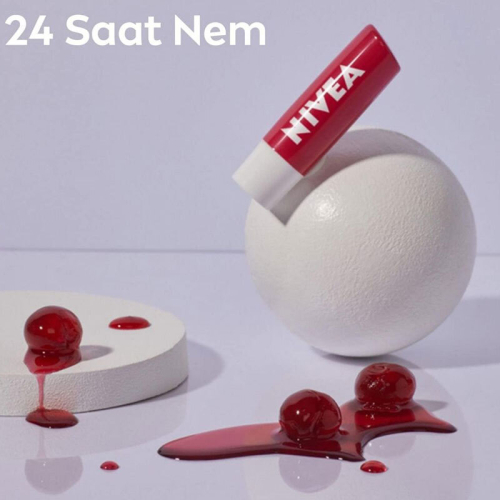 Nivea Kiraz Aromalı Dudak Bakım Kremi 4.8 gr - 3