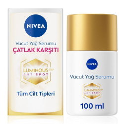 Nivea Luminous630 Çatlak Karşıtı Vücut Yağ Serumu 100 ml - 1