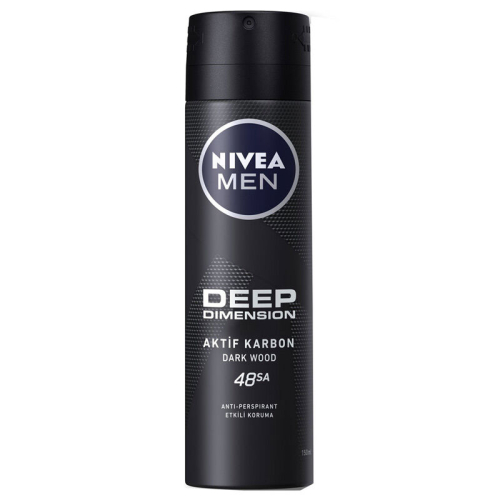 Nivea Men Deep Dimension Deodorant 150 ml - Nivea