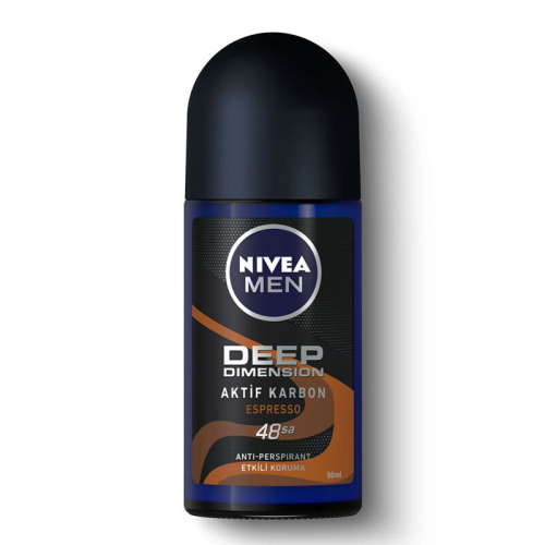 Nivea Men Deep Dimension Espresso Roll On 50 ml - Nivea