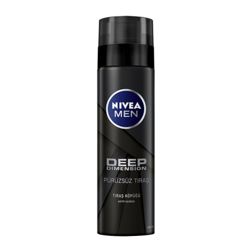 Nivea Men Deep Dimension Pürüzsüz Tıraş Köpüğü 200 ml - 1