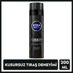 Nivea Men Deep Dimension Pürüzsüz Tıraş Köpüğü 200 ml - 2