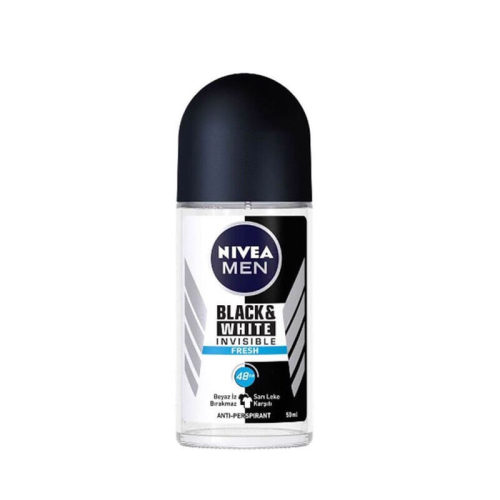 Nivea Men Invisible Black- White Fresh Roll On 50 ml - Nivea