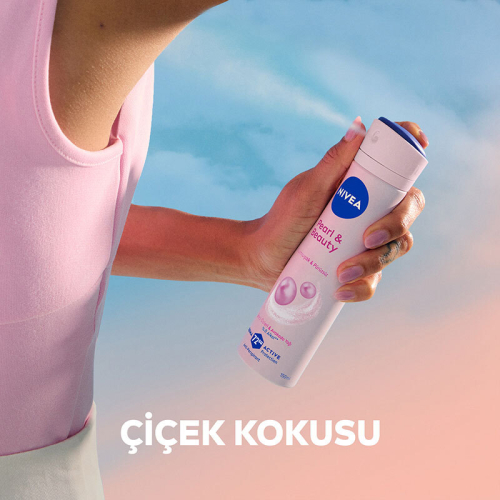 Nivea Kadın Sprey Deodorant Pearl Beauty 150 ml - 72 Saat Anti Perspirant Koruma - 5