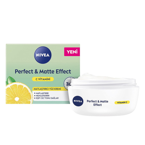 Nivea Perfect Matte Effect Matlaştırıcı Yüz Kremi 50 ml - Nivea