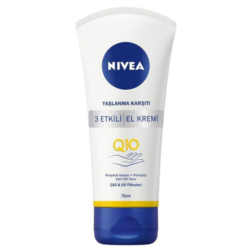 Nivea Q10 3 Etkili Yaşlanma Karşıtı El Bakım Kremi 75 ml - Nivea