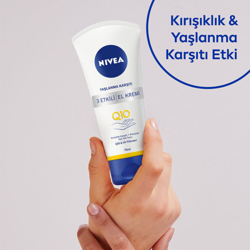 Nivea Q10 3 Etkili Yaşlanma Karşıtı El Bakım Kremi 75 ml - 2