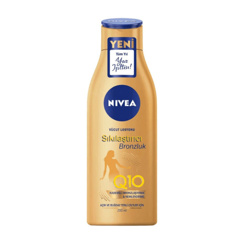 Nivea Q10 Sıkılaştırıcı Bronzluk Vücut Losyonu 200 ml - Nivea