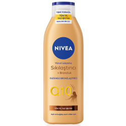 Nivea Q10 Sıkılaştırıcı ve Bronzlaştırıcı Vücut Losyonu 250 ml - 1