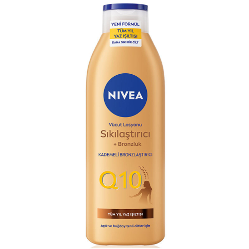 Nivea Q10 Sıkılaştırıcı ve Bronzlaştırıcı Vücut Losyonu 250 ml - Nivea