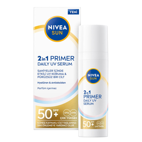 Nivea Sun 2 in 1 Primer SPF50 Serum 30 ml - Nivea