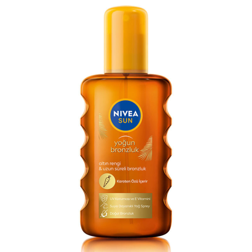 Nivea Sun Karoten Özlü Yoğun Bronzlaştırıcı Güneş Yağ Sprey 200 ml - 2