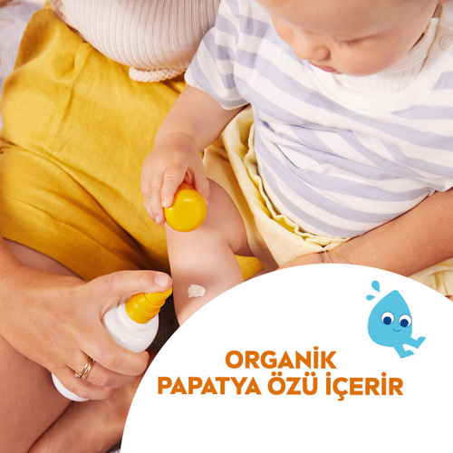 Nivea Sun SPF50 Çocuklar İçin Hassas Güneş Koruyucu Vücut Spreyi 200 ml - 3