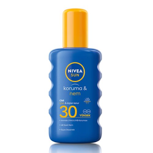 Nivea Sun Koruma ve Nem Spf30 Güneş Spreyi 200 ml - Nivea