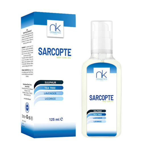 Nk Cosmetics Sarcopte Vücut Bakım Yağı 125 ml - Nk Cosmetics