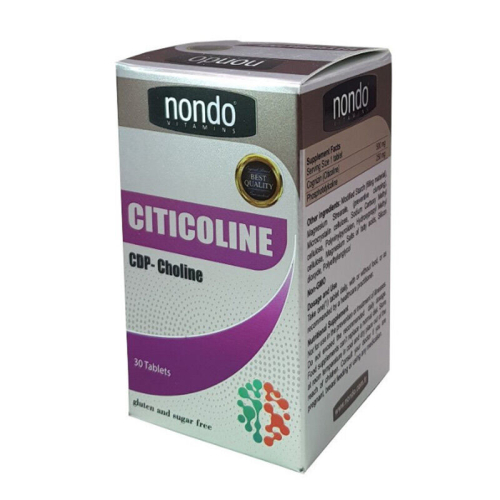 Nondo Vitamins Citicoline 30 Tablet - Nondo Vitamins