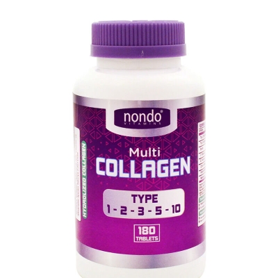 Nondo Vitamins Multi Collagen Takviye Edici Gıda 180 Tablet