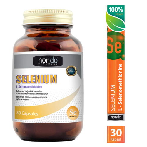 Nondo Vitamins Selenium 30 Kapsül - 2
