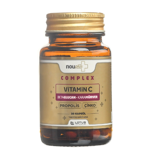 NouPlus Complex Takviye Edici Gıda 30 Kapsül - NouPlus
