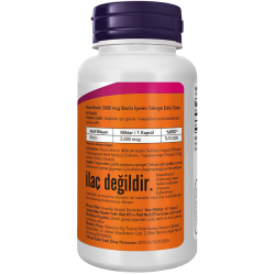 Now Biotin İçeren Takviye Edici Gıda 60 Kapsül - 2