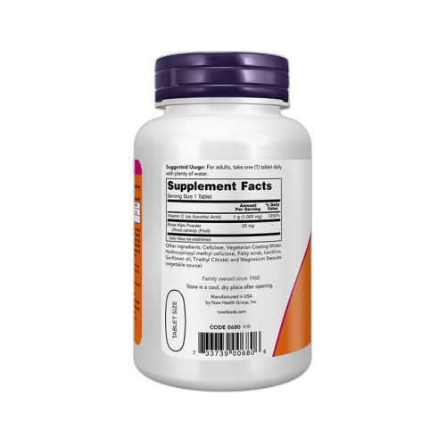 Now C-1000 With Rose Hips 100 Tablet - 3
