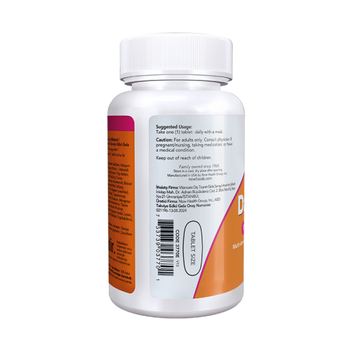 Now Daily Vits Multi Vitamin Mineral 100 Tablet - 3