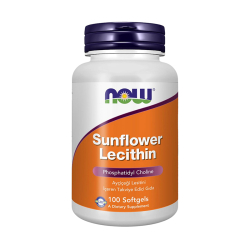 Now Sunflower Lecithin Ayçiçeği Lesitini İçeren Takviye Edici Gıda 100 Kapsül - 1