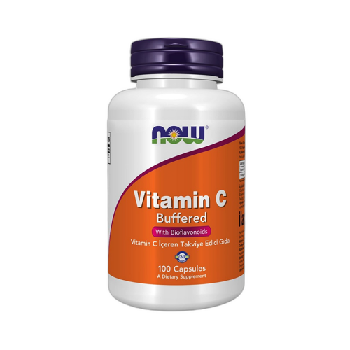 Now Vitamin C BufferedWith Bioflavonoids 100 Kapsül - Now