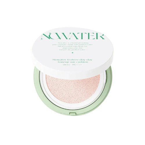 Nowater Çay Ağacı Özlü Renkli Güneş Kremi Cushion - 02 Natural Light 25 ml - Nowater