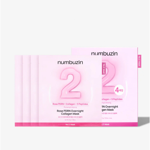 Numbuzin No-2 Rose PDRN Overnight Collagen Mask 1 Adet - Numbuzin