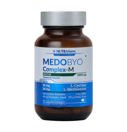 NutraFarm Medobyocomplex-M Biotin 60 Kapsül - Dermoskin
