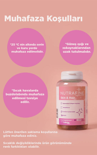 Nutrafine Skin Hair 60 Gummies - 4