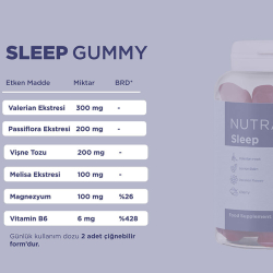 Nutrafine Sleep Gummy 60 Gummies - 3
