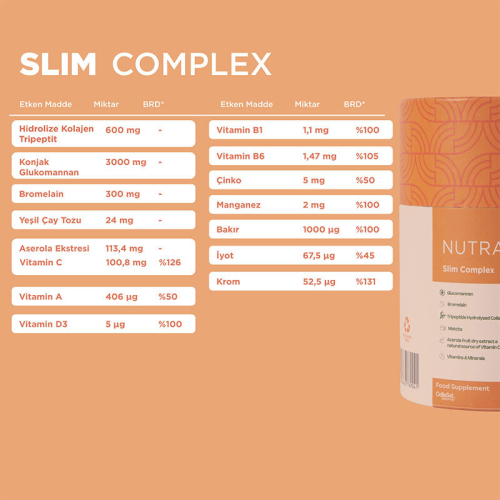 Nutrafine Slim Complex 21 Saşe - 5