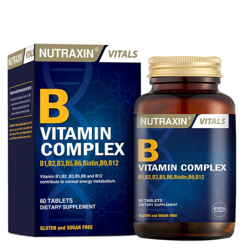 Nutraxin B Vitamin Complex 60 Tablet - Nutraxin
