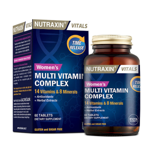 Nutraxin Womens Multi Vitamin Complex 60 Tablets - Nutraxin