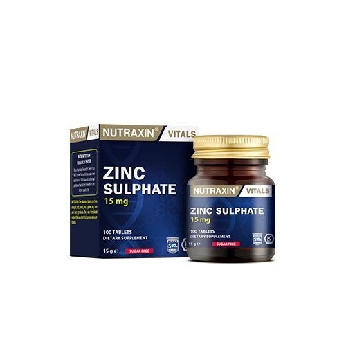 Nutraxin Zinc Sulphate 100 Tablet - Nutraxin