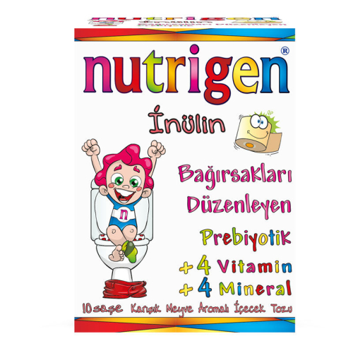 Nutrigen Karışık Meyve Aromalı İnülin Prebiyotik 10 Saşe - Nutrigen