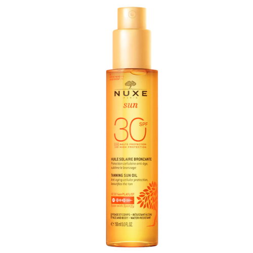 Nuxe Sun Huile Bronzante Haute Protection Spf30 150mL - Nuxe