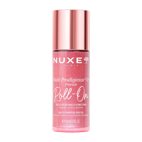 Nuxe Huile Prodigieuse Or Florale Roll-On Çok Amaçlı Simli Kuru Yağ 60 ml - Nuxe