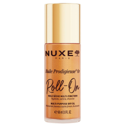 Nuxe Huile Prodigieuse OR Roll-on Çok Amaçlı Simli Kuru Yağ 60 ml - 1