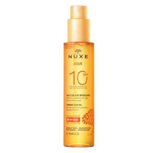 Nuxe Sun Bronzlaştırıcı Yüz ve Vücut Yağı Spf10 150ml - Nuxe