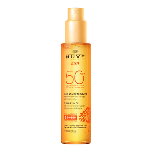 Nuxe Sun Huile Solaire Bronzlaştırıcı Yüz ve Vücut Yağı SPF50 150 ml - Nuxe