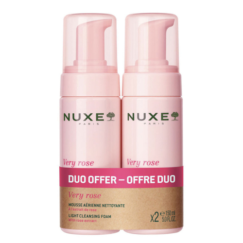 Nuxe Very Rose Yüz Temizleme Köpüğü 2x150 ml - Nuxe