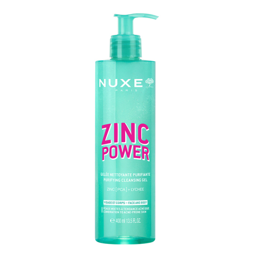 Nuxe Zinc Power Purifying Cleansing Gel 400 ml - Nuxe