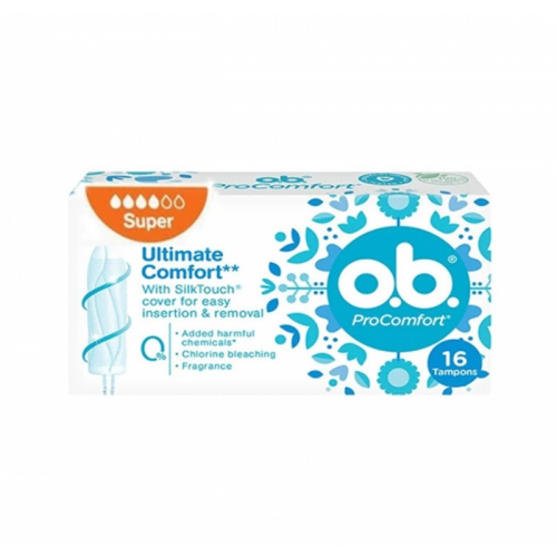 O.B Pro Comfort Super 16 Tampon - O.B