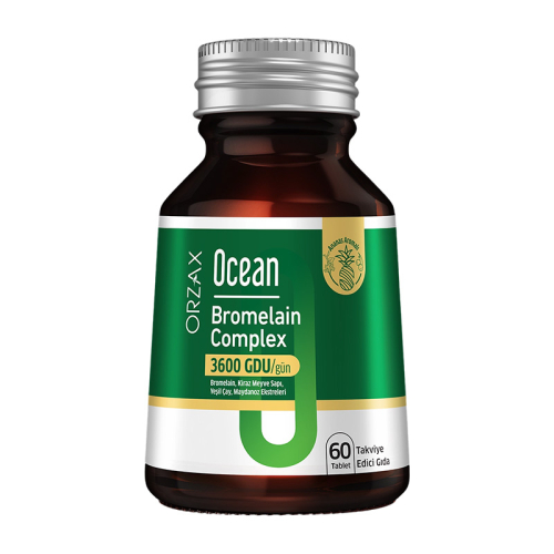 Ocean Bromelain Complex 60 Tablet - Orzax