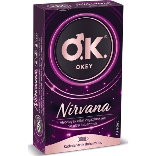 Okey Nirvana 10 Adet Prezervatif - Okey
