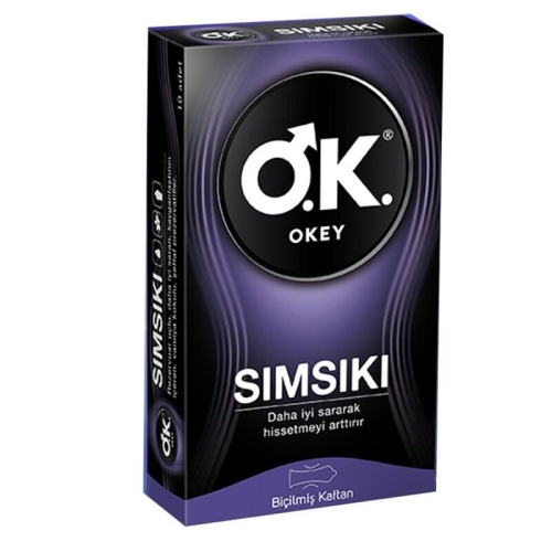 Okey Sımsıkı Prezervatif 10lu - Okey