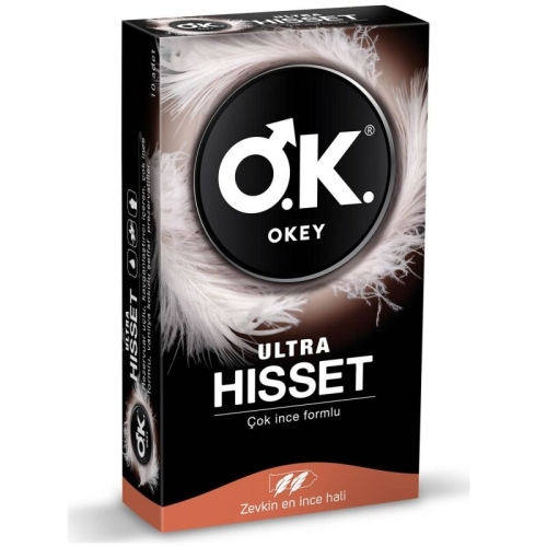 Okey Ultra Hisset Prezervatif 10 adet - Okey